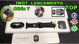 SMARTWATCH IWO7: ⚠️Lançamento série7✅ A prova d’água 💦😱 Um novo Estilo Veja: