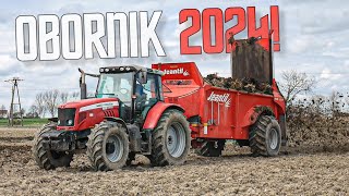 🔥ROZRZUCANIE OBORNIKA 2024🔥MF I CLAAS W AKCJI🔥GR PAPROCKI🔥AGROTEAM-ŁÓDZKIE🔥