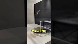 ⚫️ | Vantablack, un material que absorbe un asombroso 99,96% de la luz.