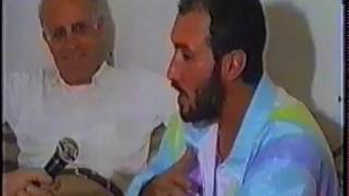 Eugenio Siragusa e Filippo Bongiovanni a Telestudio 5 - 29 Settembre 1991