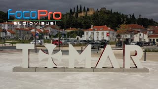 Tomar - Igreja do Castelo Templário - Drone 4K