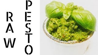 Unveiling the Secret: Easy Twist on Classic Raw Vegan Pesto