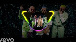 No Me Conoce (Remix) [BASS BOOSTED] Jhay Cortez, J Balvin & Bad Bunny