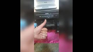 Epson l 395 prueba de impresión 😱➡✅