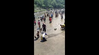 FISHING || di sungai kering rame rame