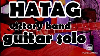 Hatag victory band guitar solo tutorial