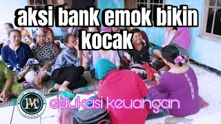 aksi bank emok bikin ngakak | #viral #ngakak #viralvideo #pinjol #bankemok