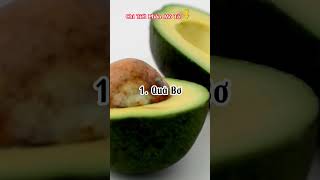 Top 5 Loại Quả Giàu Biotin Tốt Cho Tóc Và Móng #duocsihuongtra #suckhoe #shorts