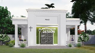 Private Modern Mausoleum Design - With Plan EP51