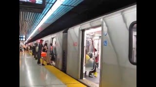 TTC: Toronto Rocket leaving North York Centre station