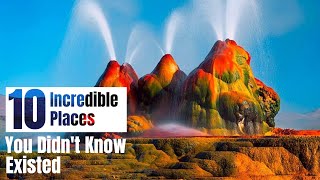 10 Incredible Places You Didn't Know Existed | Info Junkie TV