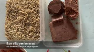 BUHUN SAMBAL BILACAN | ASAM PAYAK SAMBAL BELACAN