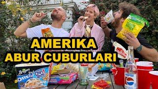 AMERİKA'DAKİ ABUR CUBURLARI DENEDİK ! w/ @OguzKutman  💙@Zuzu