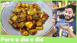 Abobrinha com páprica assada na airfryer | Receitas na Airfyer