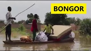 La ville de BONGOR est dans l'eau, quelle solution ?