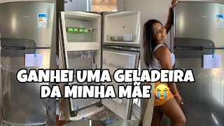 CHEGOU MINHA GELADEIRA INOX| PRESENTÃO 🥰