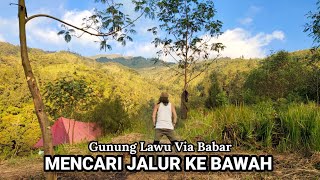 Gunung Lawu Via Babar : MENCARI JALUR KE BAWAH ‼️ @lonewolfindonesia