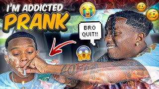 TELLING @coryboy IM ADDICTED TO CIGARETTES PRANK* 😳