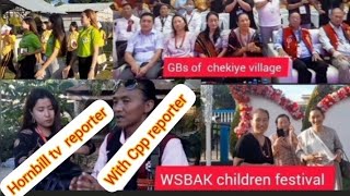 WSBAK children festival at chekiye village CPP vlog with NLTV Reporter