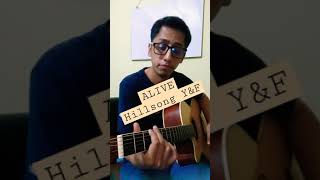 ACUSTICO GUITARRA - ALIVE | Hillsong Y&F | #Shorts