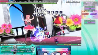 | ARCADE CONTROLLER | FIRST CLEAR 70.62% | World's End Dance Hall 10☆ |ProjectDIVAMM+(mods)|