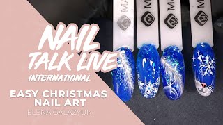 Easy Christmas Nail Art - Elena Galazyuk (Season 9 Show 8)