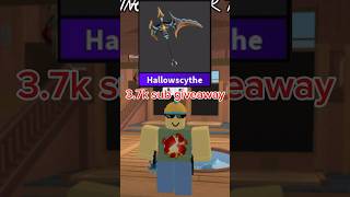 Hallowscythe Giveaway in Roblox Mm2