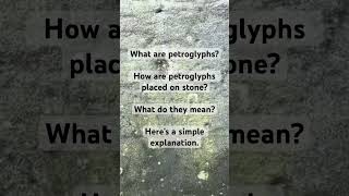 What are petroglyphs & how are they made? fascinating, mysterious carvings. Click for long vid