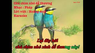 Chú chim nhỏ dễ thương - KARAOKE - Lớp 2 KNTT