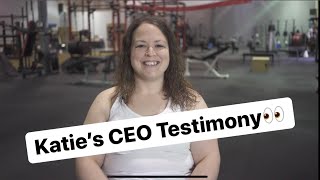 Katie's CEO Fitness Experience