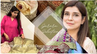 Recreating my old dress👗Garara selection 💕 💕 Vlog 556