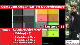 11. Karnaugh Map - 2 | Made Very Easy | 3 Variable Karnaugh Map (K-Map) | Computer Org. & Archi.