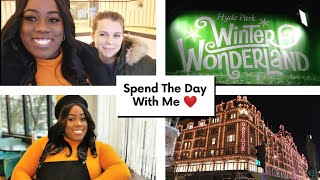 VLOG: SPEND THE DAY WITH ME! AFTERNOON TEA, SHOPPING, WINTER WONDERLAND || Coco Pebz