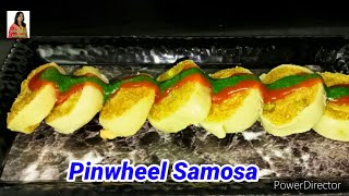 Pinwheel Samosa // Aloo Bhakharwadi