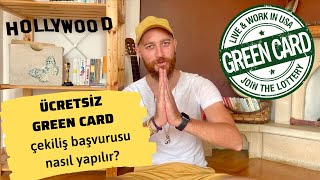 GREEN CARD çekilişi başvuruları başladı | ÜCRETSİZ Amerika Green card çekilişi başvuru nasıl yapılır