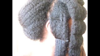 Healthy Natural Hair (Preening & Stretching Hair).