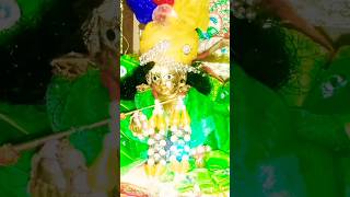 कितना सुंदर रूप है लल्ला का😊🙏🏻 #laddugopal #vrindavan #shortvideo #shortsvideo