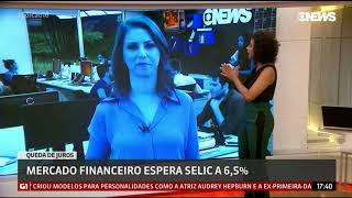 [HD] Falha no telão deixa apresentadora azul na Globo News