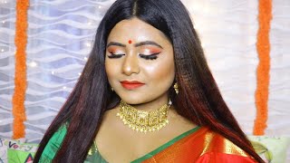 Hair colour ideas at home this Durga Puja| Durga Puja look