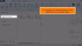 How to change your email password in Windows Live Mail