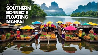 Floating Market South Borneo Indonesia