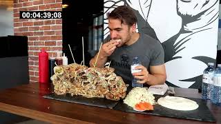 INSANE SHAWARMA CHALLENGE 13lbs   WORLDS BIGGEST   Middle Eastern Food Challenge   Man Vs Food