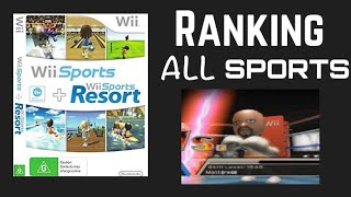 Ranking Every Sport in Wii Sports/Resort! (In my opinion)