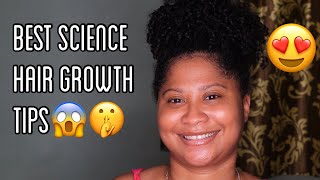 Scientific Growth Hacks For Maximum Hair Growth!