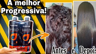 Testei a PROGRESSIVA SHIELD PLANCTON BLINDAGEM DINÂMICA óleo de avelã e Keratina Hidrolizada