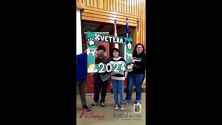 «Mechones» de Medicina Veterinaria participaron en gran actividad de bienvenida 2024