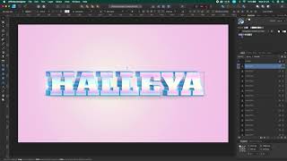 Holographic color gradient swatches for Affinity Designer and Affinity Photo