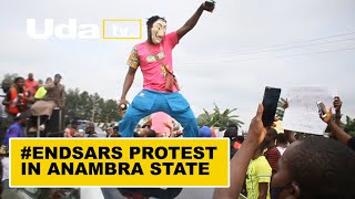 #EndSARS Protesters in Anambra State.