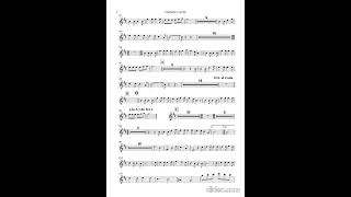 Fiesta pagana banda perla de michoacan (partitura) #banda #trumpet #musicband