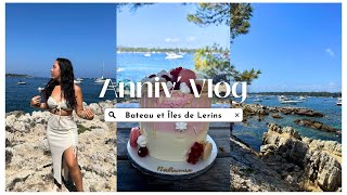 ON FÊTE L’ANNIV DE MA COPS SUR UN BATEAU AUX ÎLES DE LERINS ! + GIGA GÂTEAU !